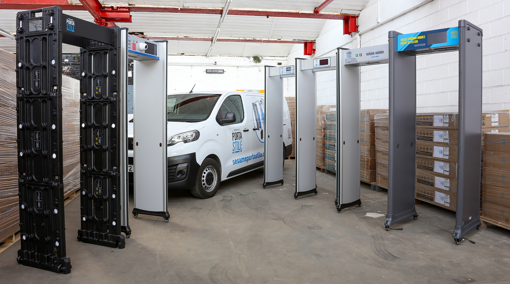Van Stock & 6 Arches copy Knife Detector Arches delivered by Sesame Portastile Ltd